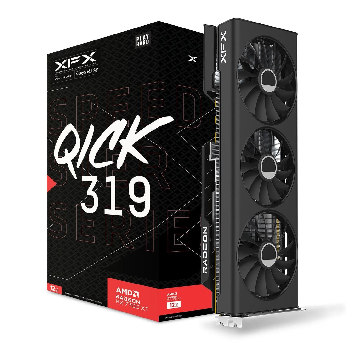 Tarjeta de Video Xfx Speedster Qick 319 Amd Radeon Rx 7700