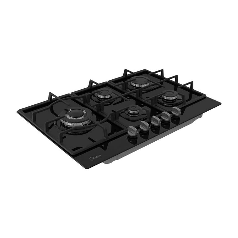 Parrilla Empotrable a Gas 30” Midea- Cristal Templado