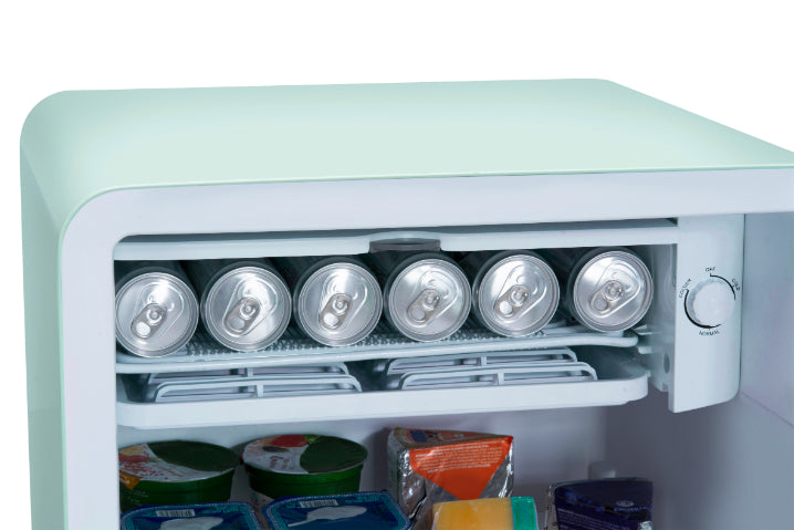 Frigobar Retro Look 4 Pies Cúbicos / 106 L Menta Always Cool