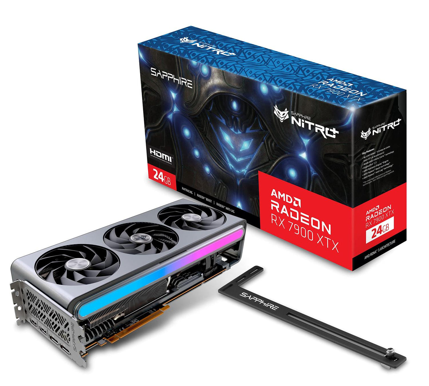 Tarjeta de Video Sapphire Amd Radeon Rx 7900 Xtx Nitro+