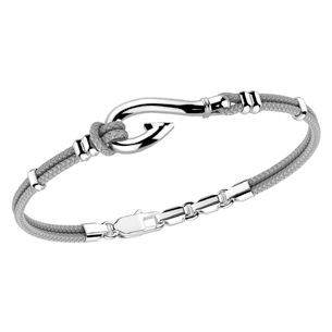 Brazalete Anzuelo Gris Plata