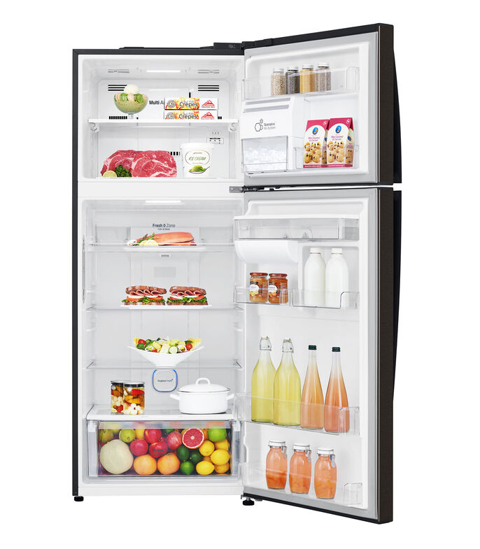 Refrigerador top mount LG 16 pies cúbicos Tecnología Iverter y No Frost LT44AGD
