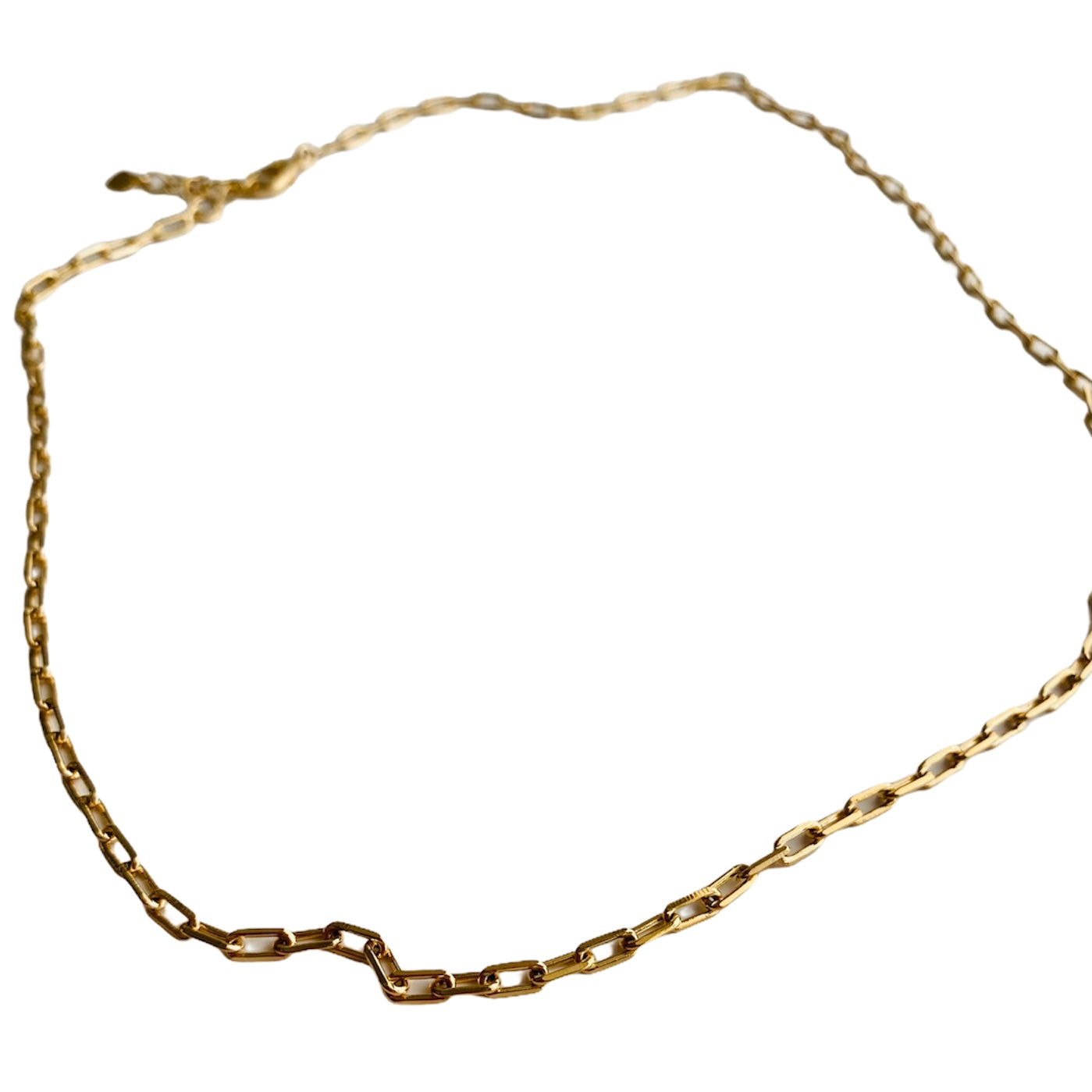 Cadena Elos- Baño de oro 18K