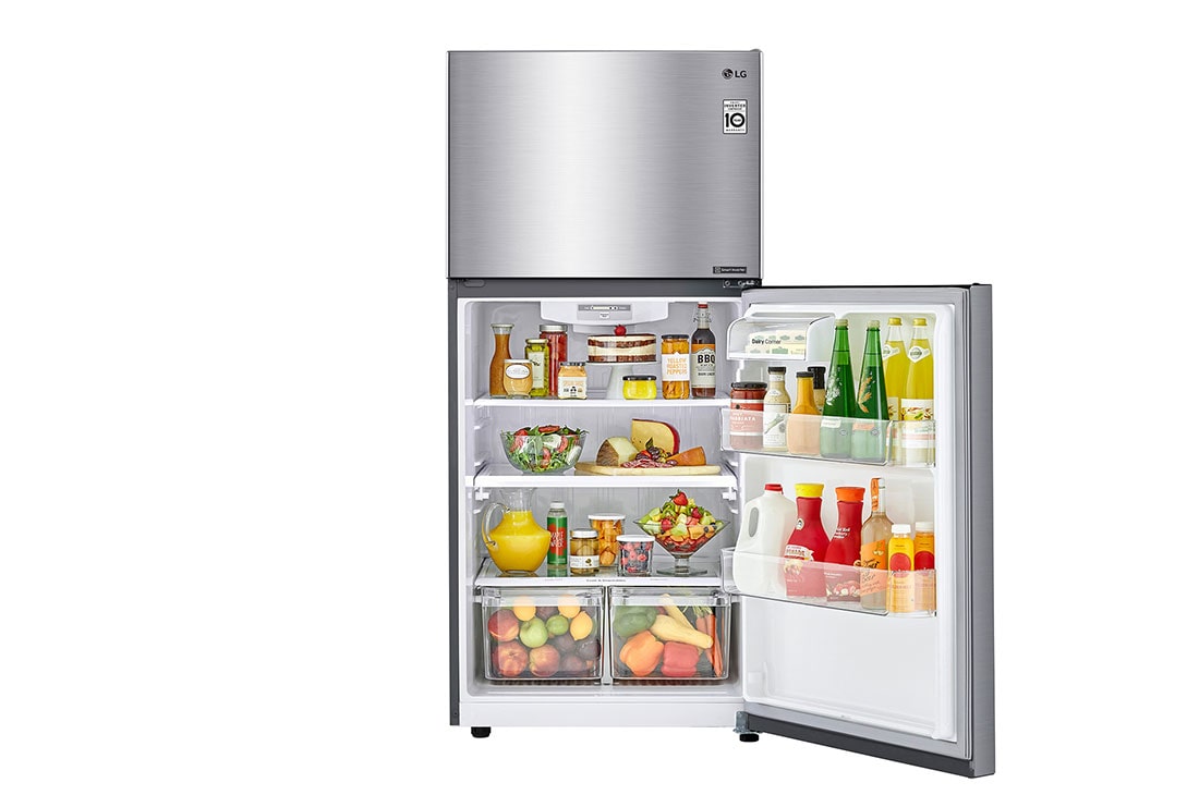 Refrigerador LG 20 pies cúbicos plateado LT57BPSX