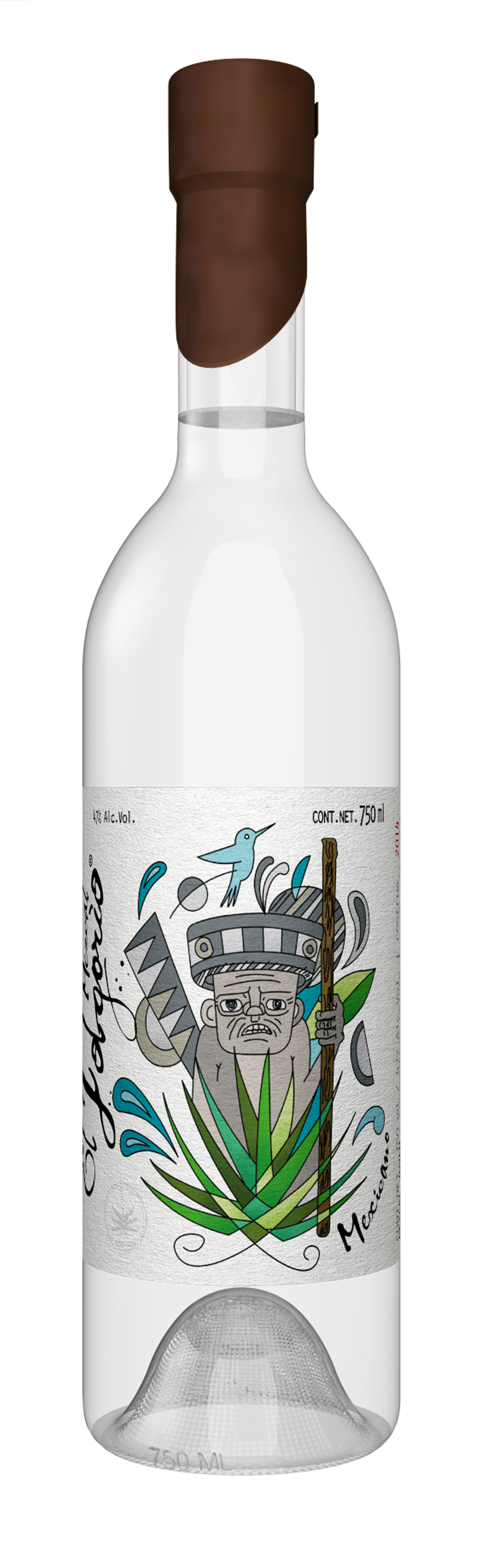 Mezcal Artesanal Joven "EL JOLGORIO" Mexicano