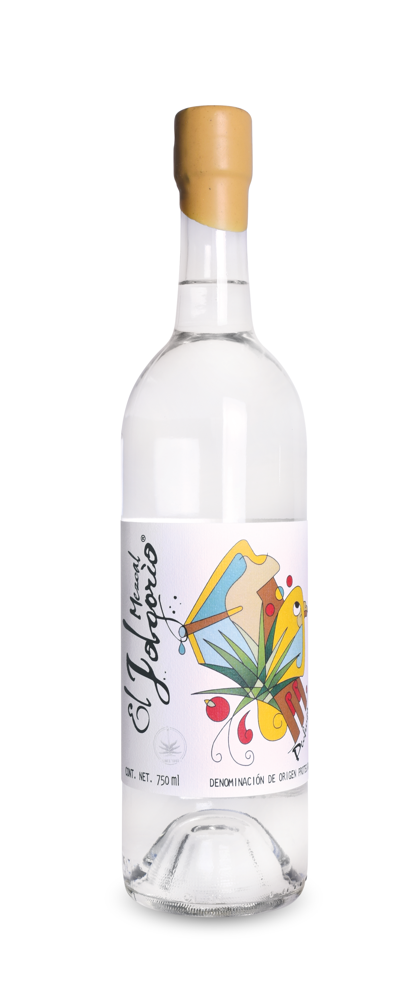 Mezcal Artesanal "EL JOLGORIO" destilado con pechuga y frutas