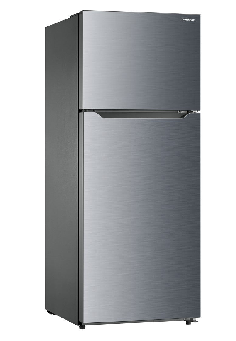 REFRIGERADOR DAEWOO TOP MOUNT MODELO DWRT426WINLX 15 PIES CÚBICOS / CAPACIDAD TOTAL: 426.0 L GRIS