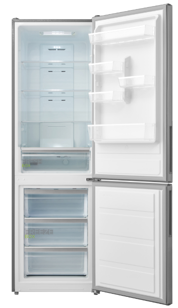 REFRIGERADOR MIDEA BOTTOM FREEZER 11ft MODELO MDRB308FGM04 PLATA