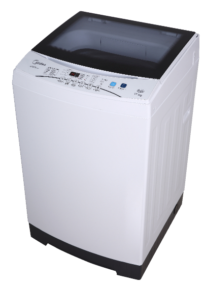 LAVADORA MIDEA CARGA SUPERIOR MODELO MLTI17N2SGDW 17KG SISTEMA DE LAVADO ULTRA MOTION CUBE BLANCO