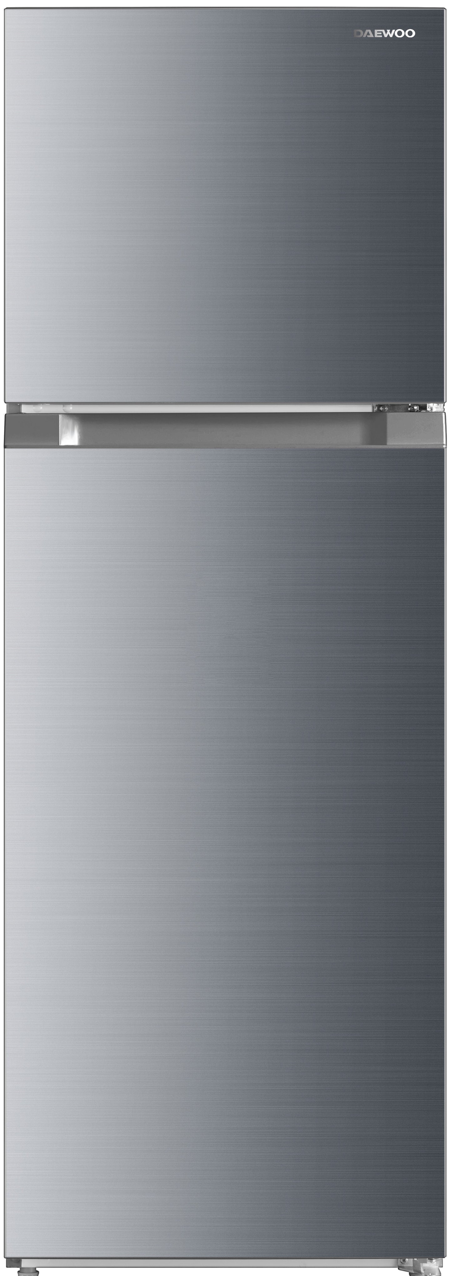 REFRIGERADOR DAEWOO TOP MOUNT MODELO DWRT356WINLX 13 PIES CÚBICOS / CAPACIDAD TOTAL: 371.0 L GRIS