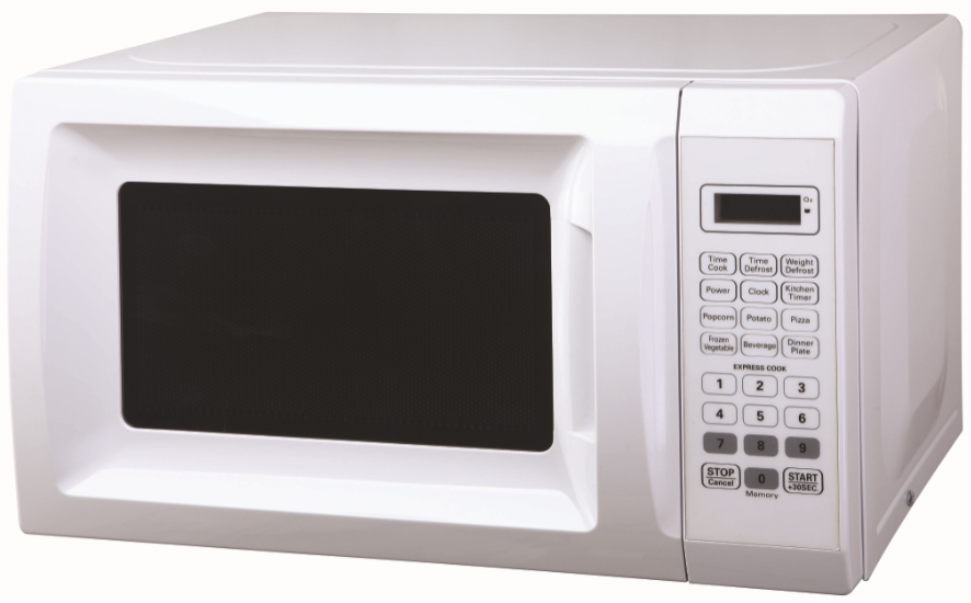 HORNO MICROONDAS MIDEA MODELO MMDP07S2CW / B 20L / 0.7 PIES CÚBICOS BLANCO
