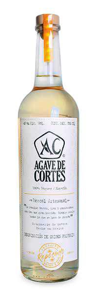 Mezcal Artesanal Reposado "AGAVE DE CORTES"