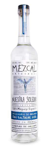Mezcal Artesanal Joven "NUESTRA SOLEDAD" (San Baltazar Guelavila)