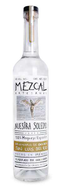 Mezcal Artesanal Joven "NUESTRA SOLEDAD" (S.L.R.)