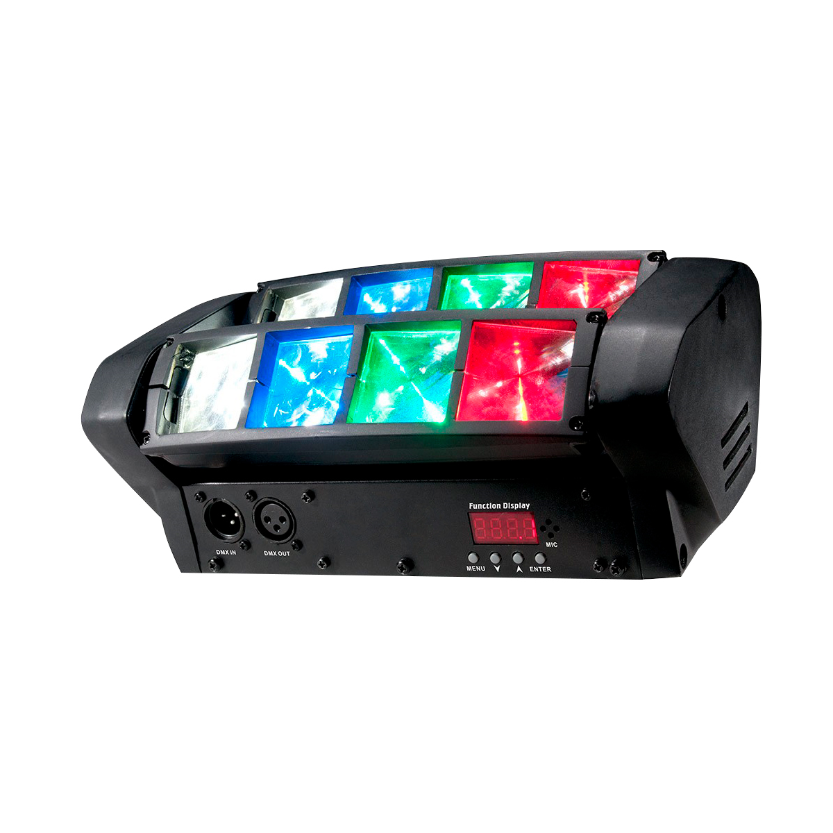 Equipo de Iluminacion Spider Mini 39W Alienpro 8 LEDS x 3W