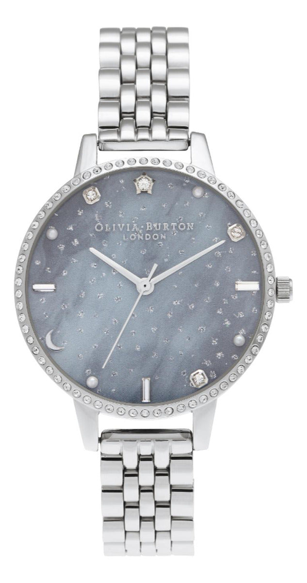 Reloj Olivia Burton Mujer Cristales OB16GD65 Celest