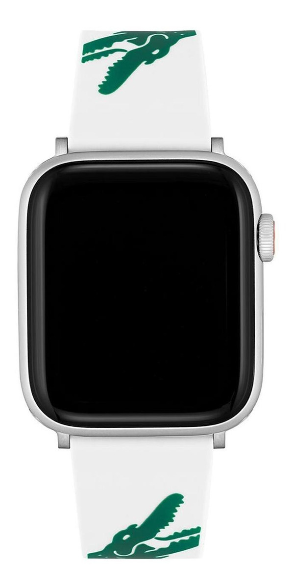 Correa Lacoste Croc Silicone Compatible Apple Watch Unisex