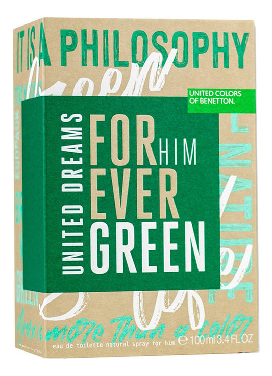 Benetton Forever Green Limited Edition 100ml EDT Para Hombre