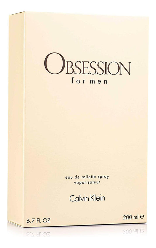 Calvin Klein Obsession 200ml Eau de Toilette Para Hombre