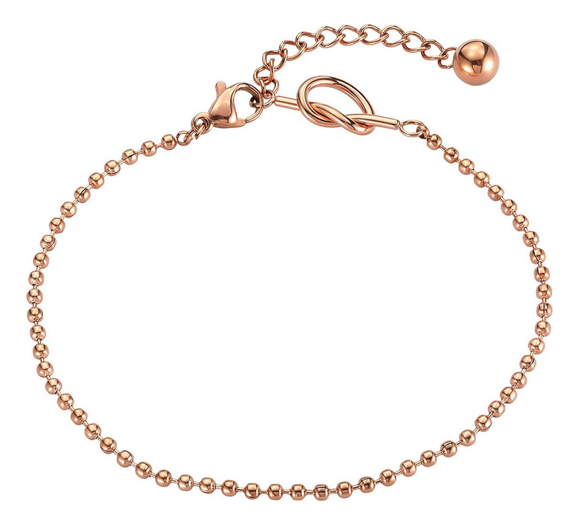 Pulsera Enso Rosegold EJB3259R Acero Inoxidable Para Mujer