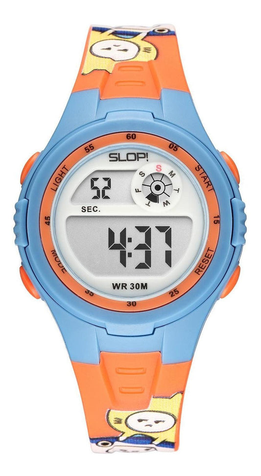 Reloj Slop Deportivo Naranja SW2117LK6 De Plástico Unisex