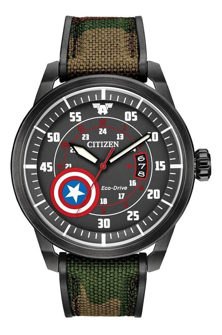 Reloj Citizen Eco-Drive Captain America AW1367-05W Hombre