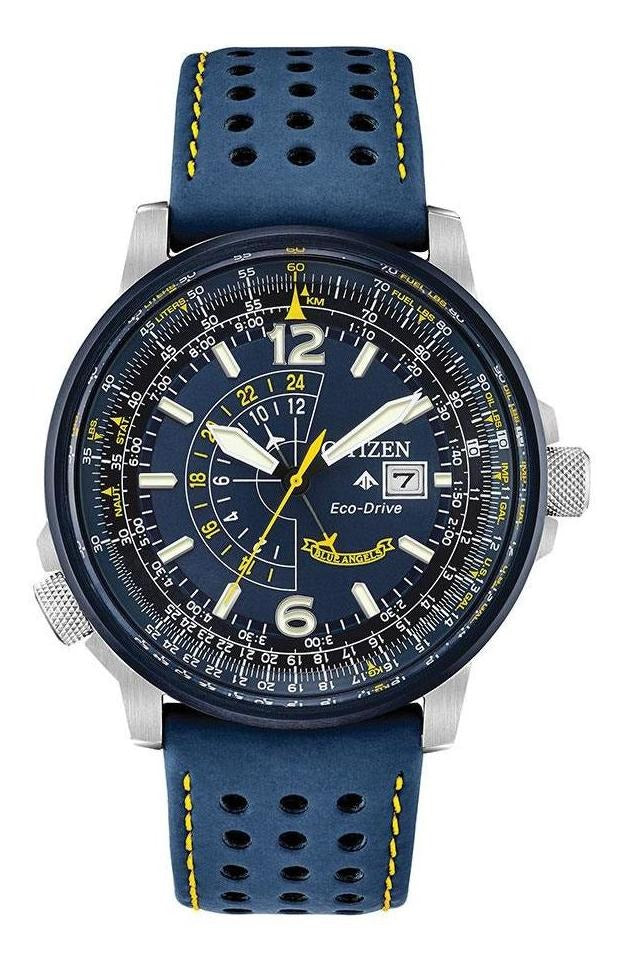 Reloj Citizen Eco-Drive Nghthwk Blue Angel BJ7007-02L Hombre