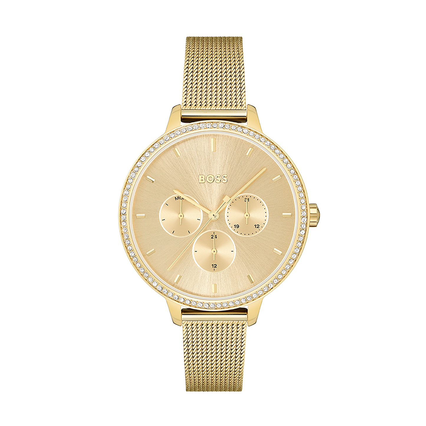 Reloj Hugo Boss Mujer Acero Chapado Oro 1502664 Prime