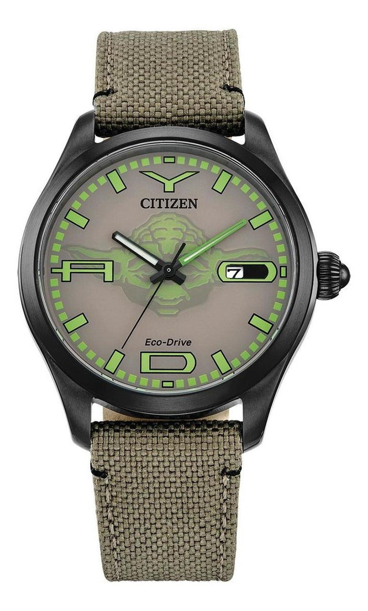 Reloj Citizen Eco-Drive Star Wars Yoda BM6839-06W Hombre