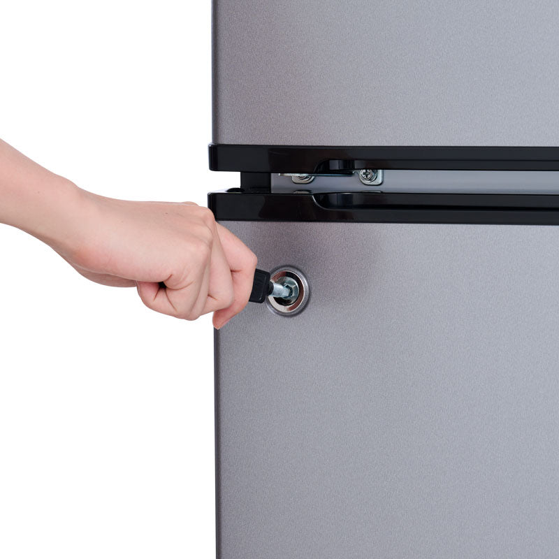Refrigerador Compacto Dos Puertas 3 Pies Cúbicos / 88 L Lake Silver