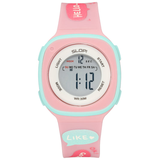 Reloj Slop Rosa Print Multicolor SW2207LK3 Niña