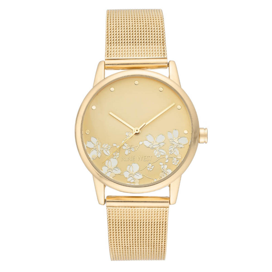 Reloj Nine West Gold Collection Dorada NW2428FLGP Mujer