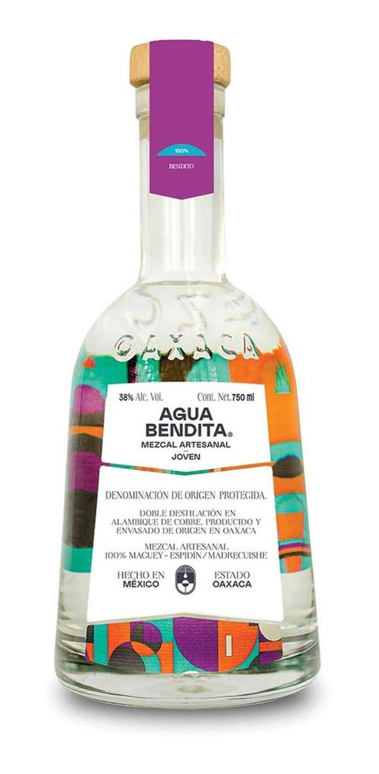 Mezcal Joven 38% Madrecuish y Espadín Agua Bendita 750ml