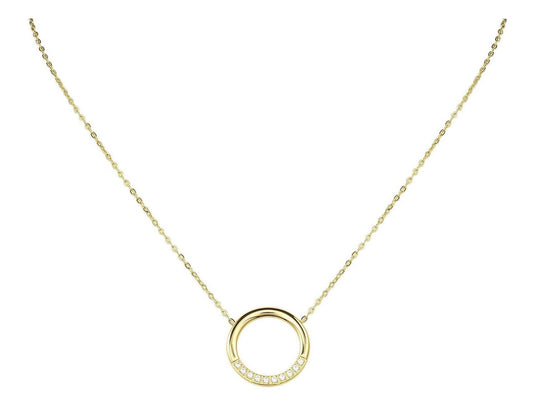 Collar Enso Gold EJN2186G De Acero Inoxidable Para Mujer