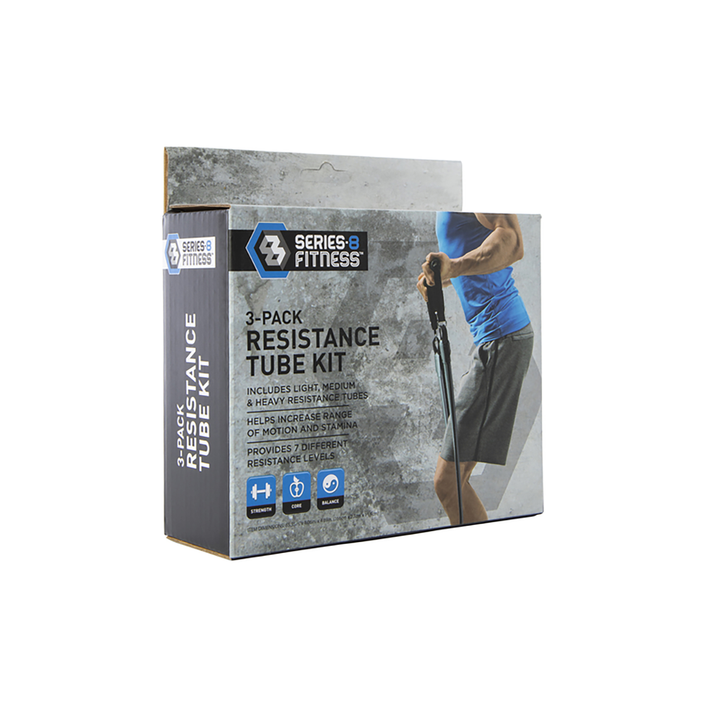 Set Tubos de Resistencia Series-8 Fitness Etilvinilacetato