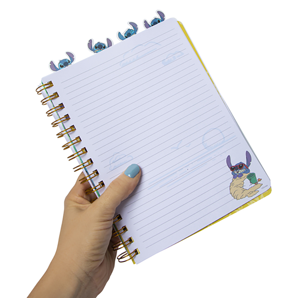 Libreta Cuaderno Espiral Disney Stitch Notebook