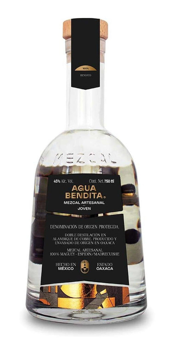 Mezcal Joven 45% Madrecuish y Espadín Agua Bendita 750ml