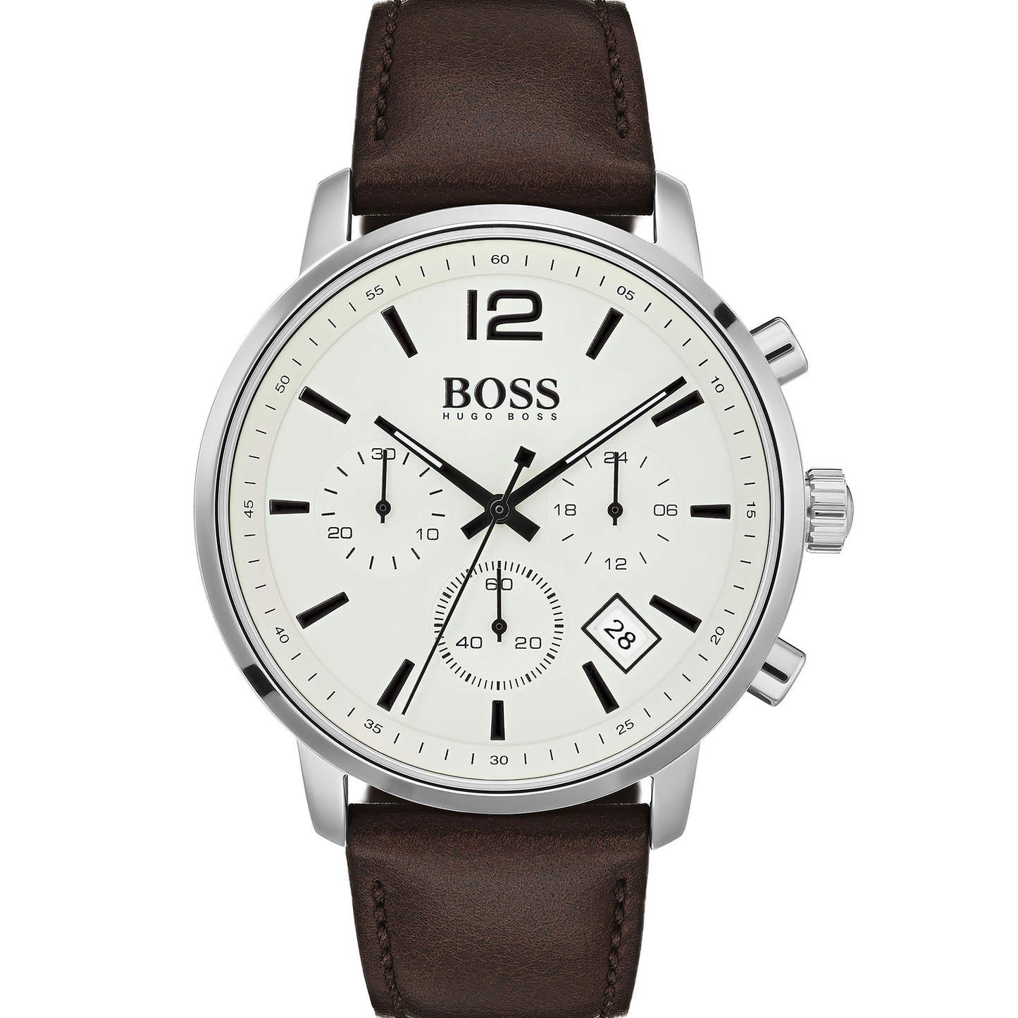 Reloj Hugo Boss Hombre Cuero 1513609 Attitude