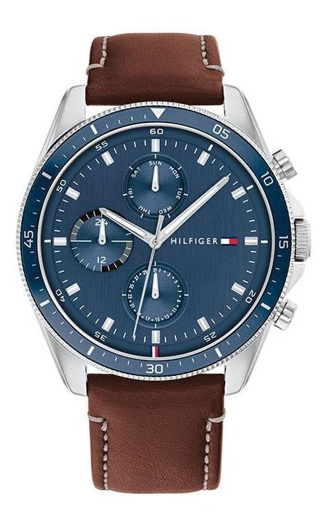 Reloj Tommy Hilfiger Hombre Cuero 1791837 Parker