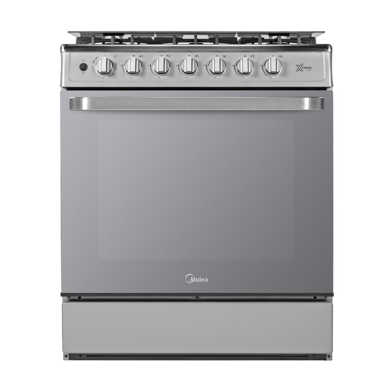 Estufa De Piso Con Capelo 30" Xtreme Chef Silver