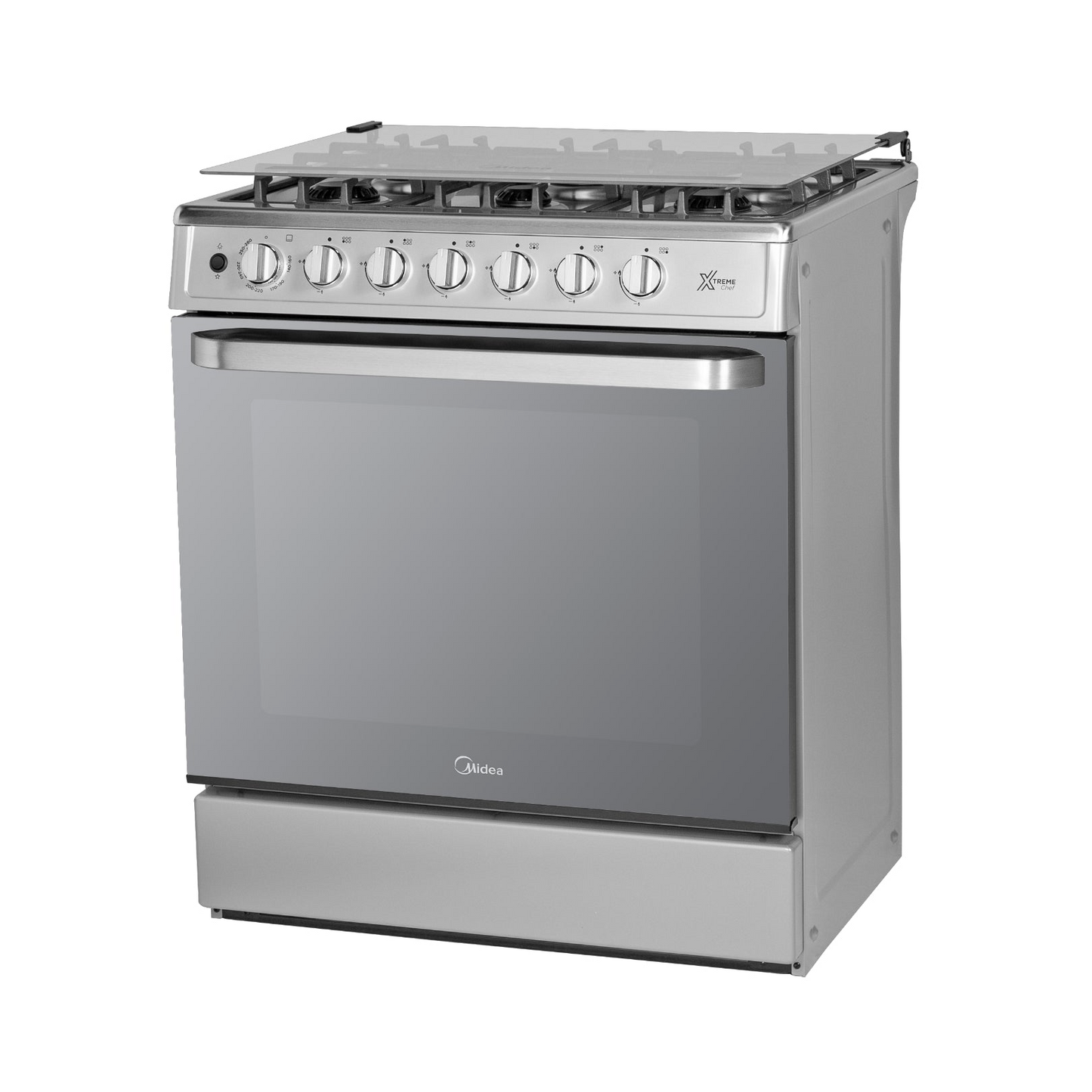 Estufa De Piso Con Capelo 30" Xtreme Chef Silver