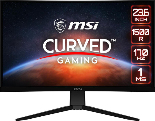 Monitor Gamer Curvo Msi G2422c Led 24" FHD Hdmi Negro