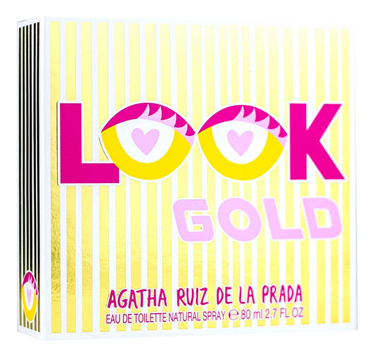 Agatha Ruiz de la Prada Look Gold 80ml EDT Para Mujer