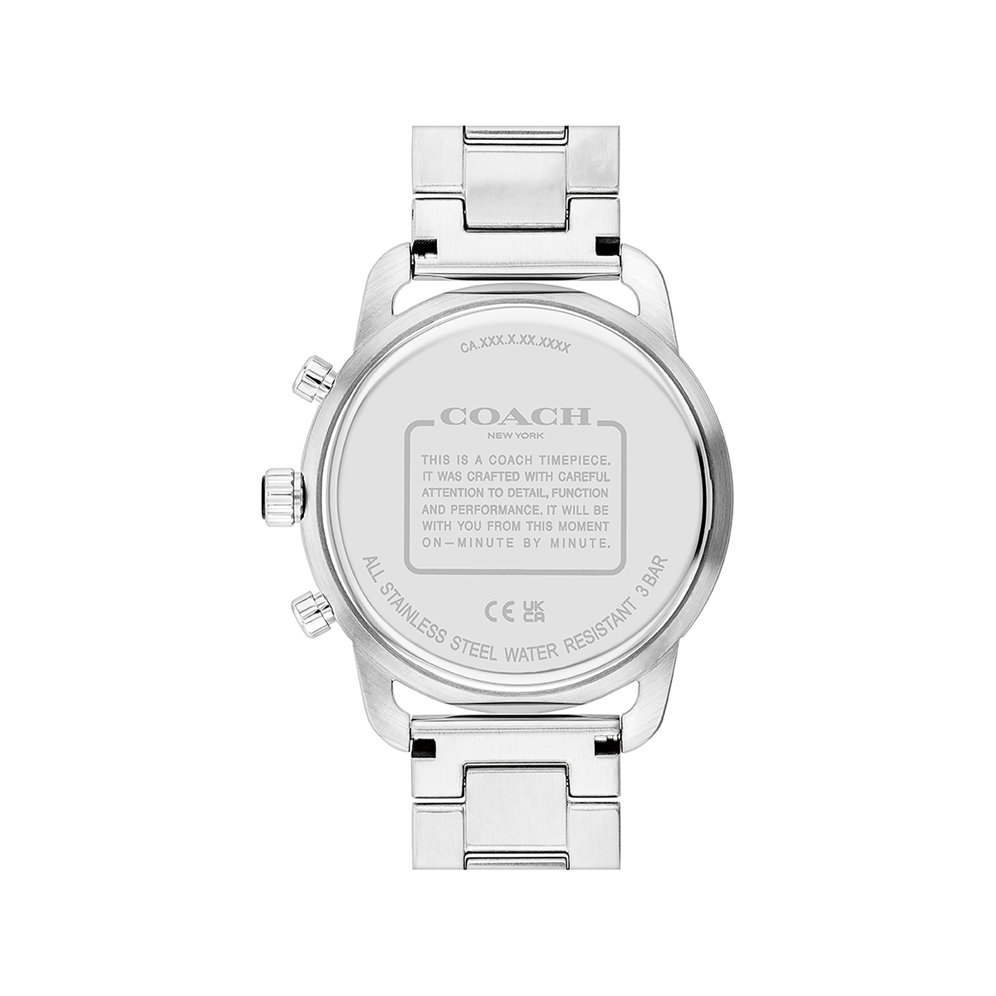 Reloj Coach Hombre Acero inoxidable 14602593 Cruiser