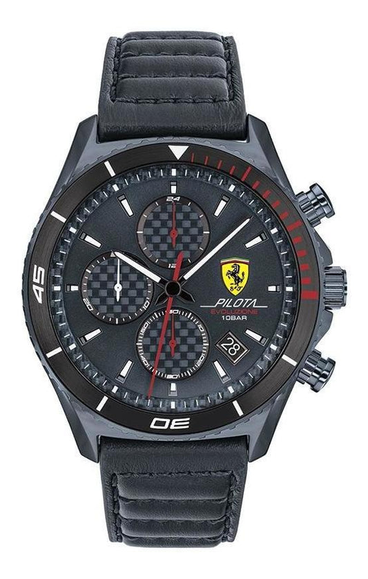 Reloj Ferrari Pilota Evo Azul 0830774 Para Hombre