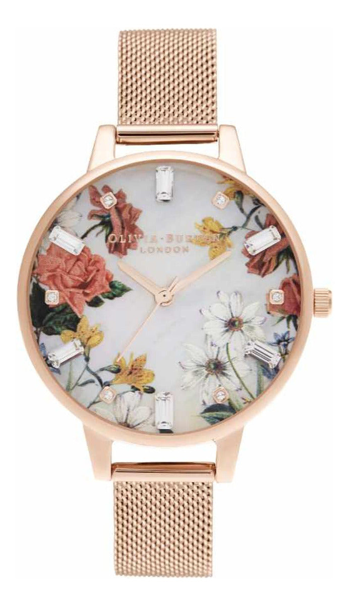 Reloj Olivia Burton Mujer Cristales OB16BF28 Floral