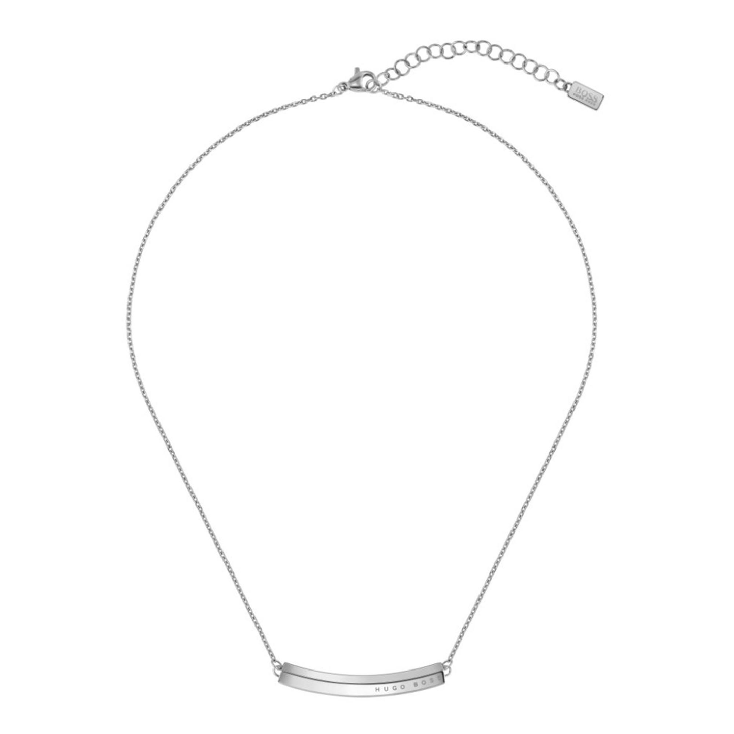 Collar Hugo Boss Insignia Acero Inox 1580018 Para Mujer