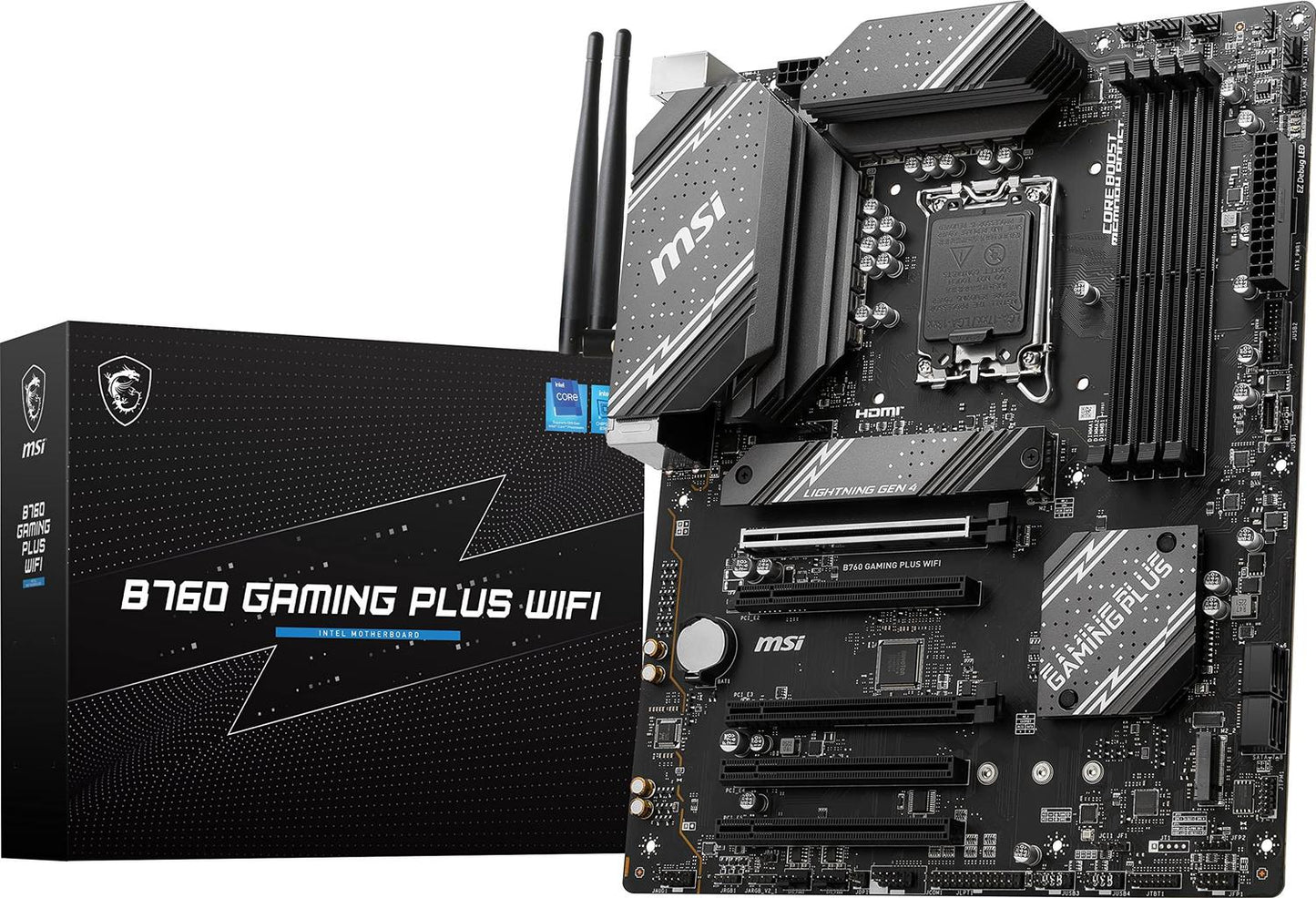 Tarjeta Madre Msi Atx B760 Gaming Plus Wifi S-1700 Intel
