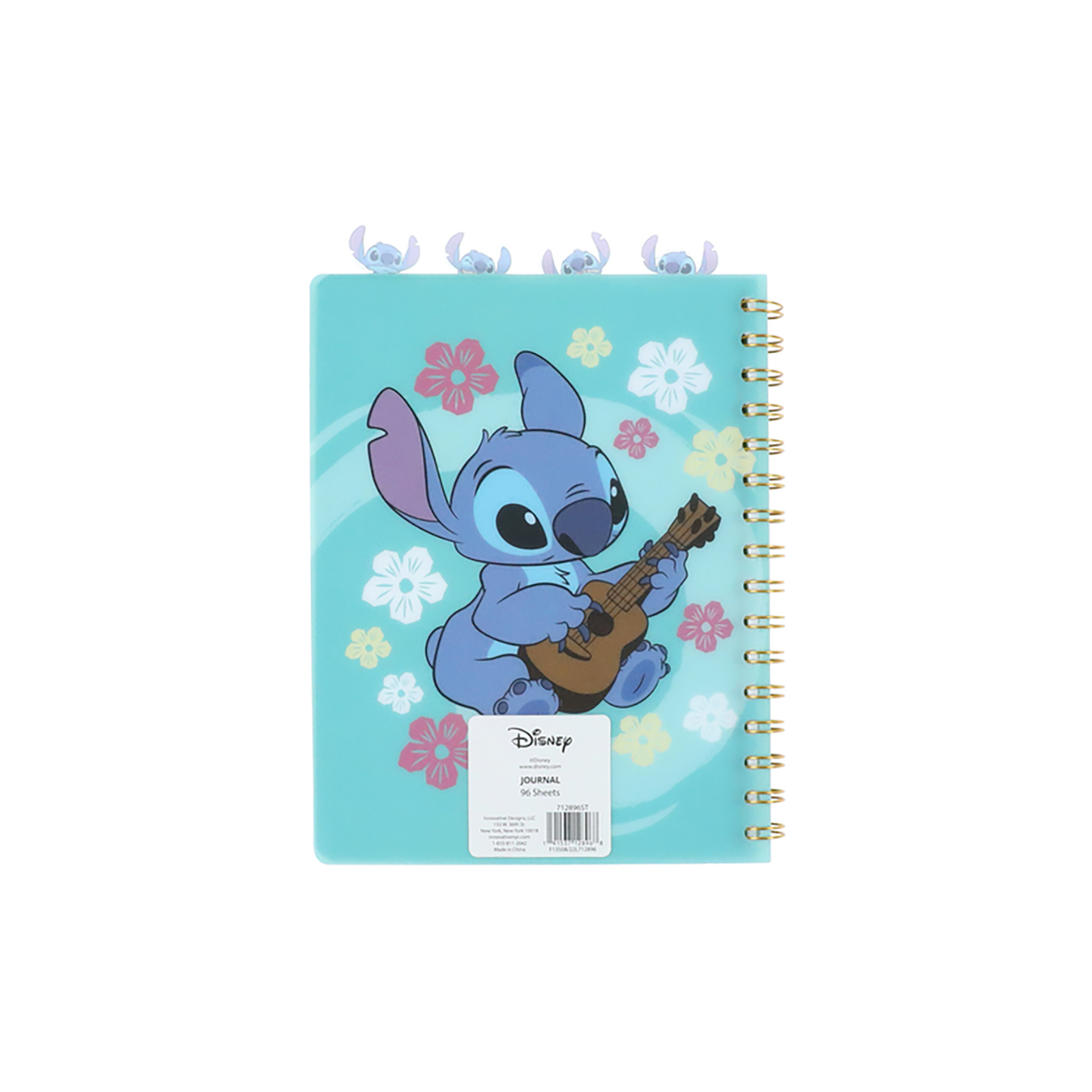 Libreta Cuaderno Espiral Disney Stitch Innovative Designs