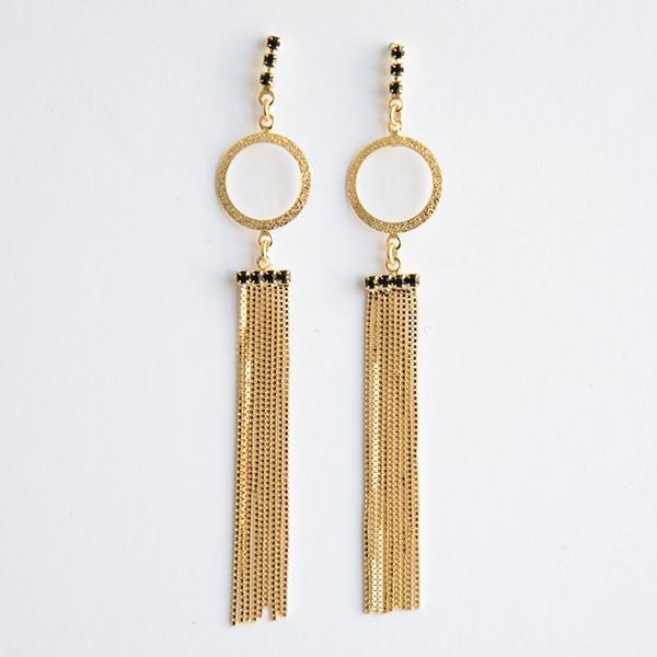 Aretes Elen - Baño Oro 18k